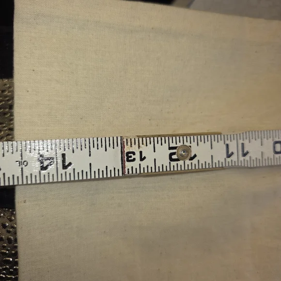 Tory Burch‎ Canvas Dust Bag 13x13 Logo Drawstring Storage - Picture 5 of 6